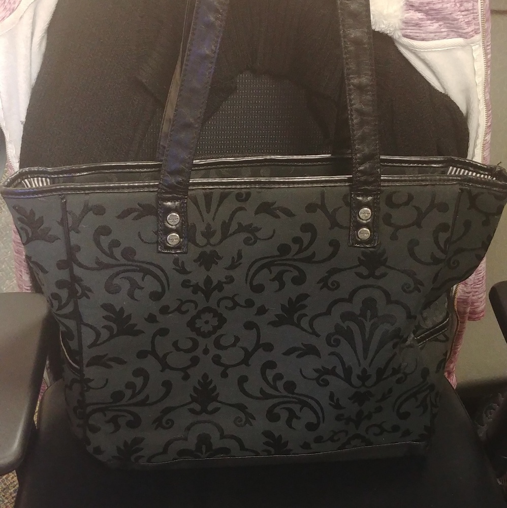 Black on black 31 Cindy tote